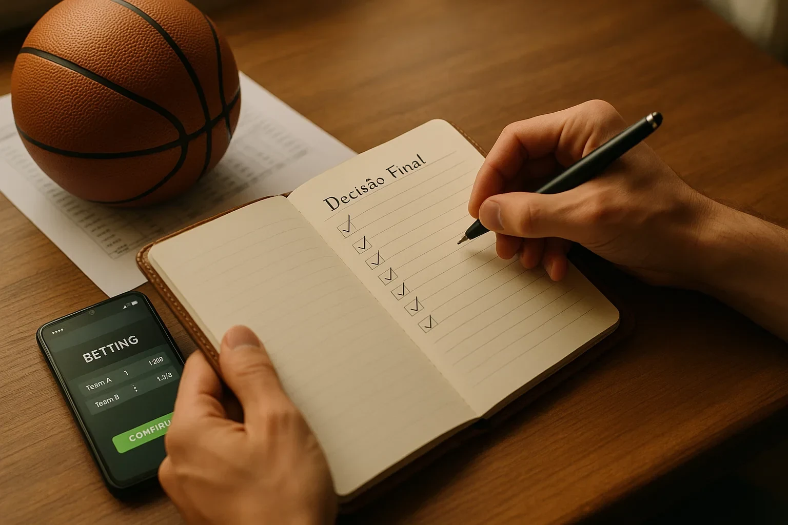 Como construir um palpite NBA informado passo a passo