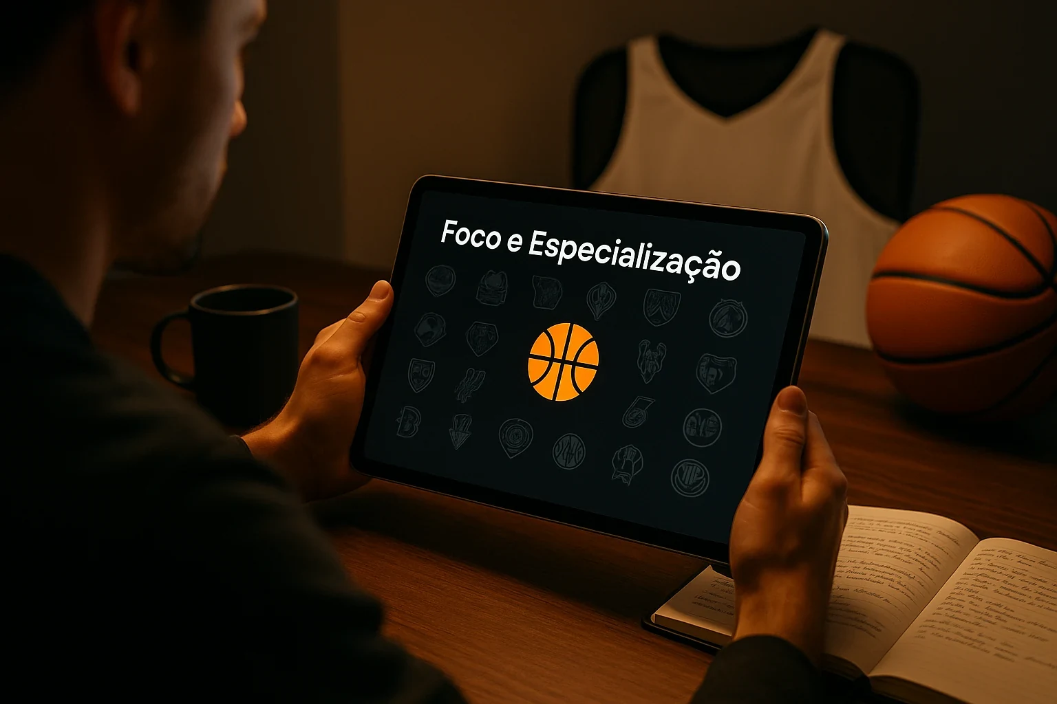 Especialização e foco em apostas NBA